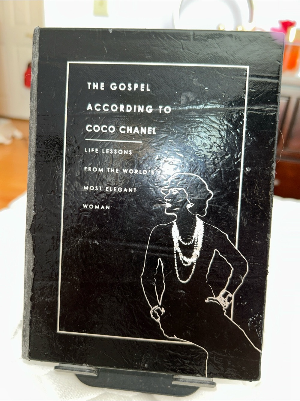 The Gospel According to Coco Chanel Black Hardcover